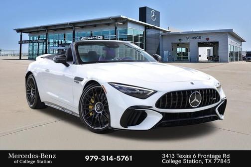 MANUFAKTUR Moonlight White Metallic 2022 Mercedes-Benz AMG SL 63