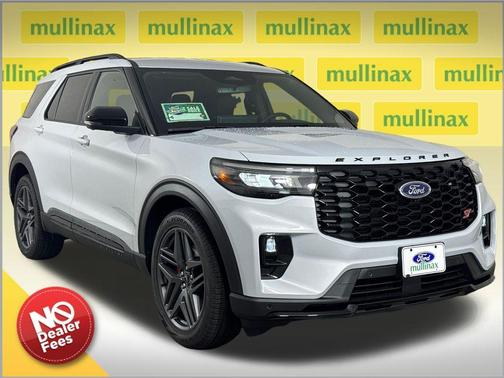 Space White Metallic 2026 Ford Explorer ST