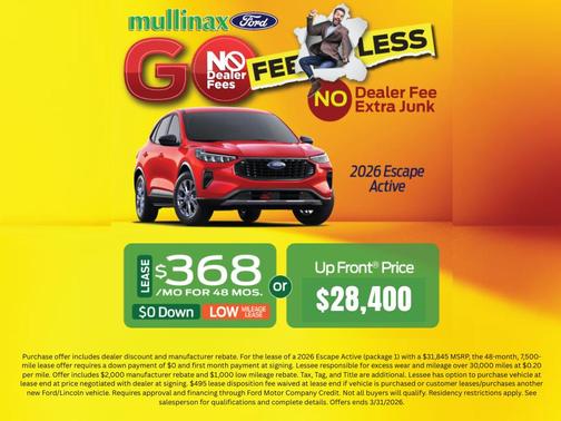 2026 Ford Escape Active