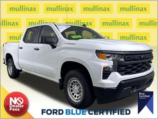 Summit White 2023 Chevrolet Silverado 1500 WT