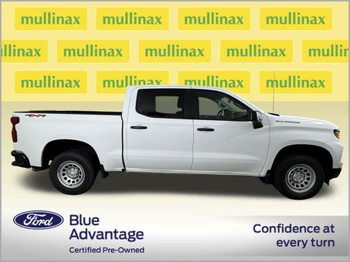 Summit White 2023 Chevrolet Silverado 1500 WT