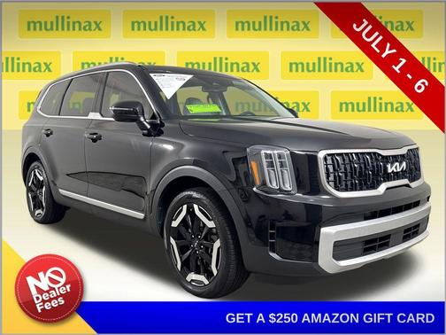 Ebony Black 2024 Kia Telluride EX