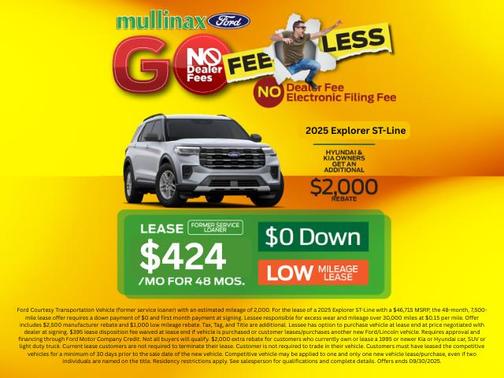 2025 Ford Explorer ST-Line