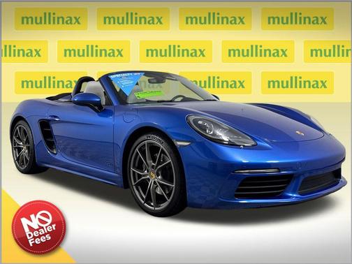 Sapphire Blue Metallic 2017 Porsche 718 Boxster Base