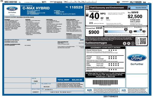 2017 Ford C-Max Hybrid SE