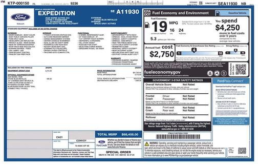Stone Blue Metallic 2025 Ford Expedition Active