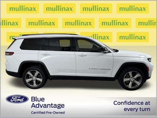 Bright White Clearcoat 2021 Jeep Grand Cherokee L Limited