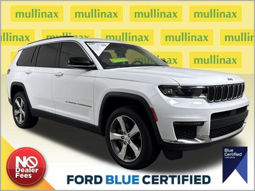 Bright White Clearcoat 2021 Jeep Grand Cherokee L Limited