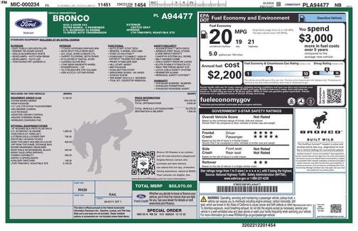 2023 Ford Bronco Outer Banks