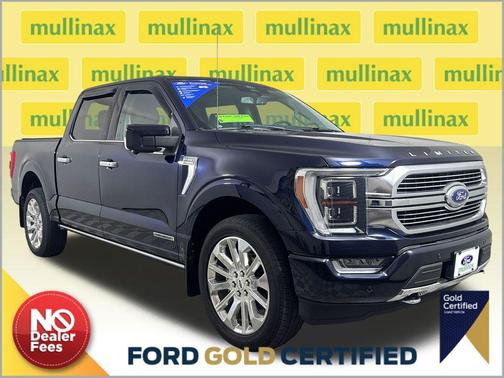 Antimatter Blue Metallic 2022 Ford F-150 Limited