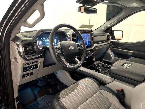 Antimatter Blue Metallic 2022 Ford F-150 Limited
