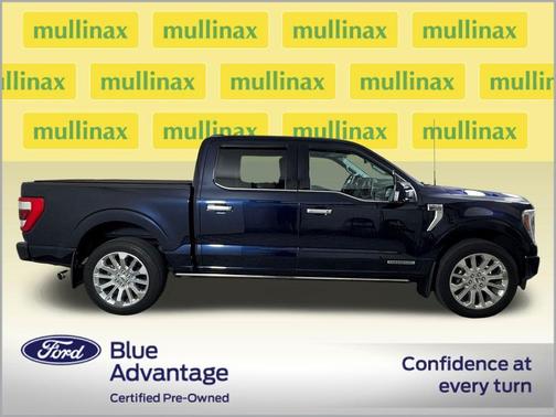 Antimatter Blue Metallic 2022 Ford F-150 Limited