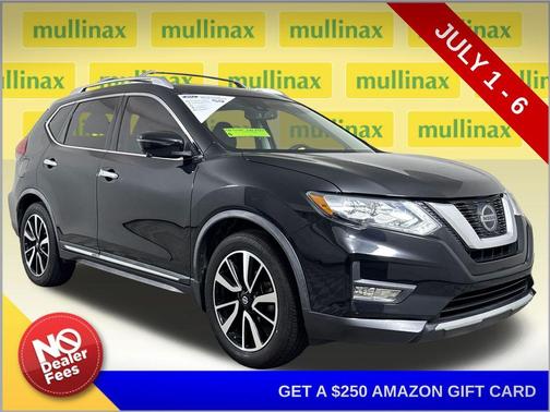 Magnetic Black 2018 Nissan Rogue SL