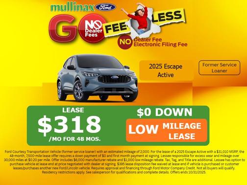 2025 Ford Escape Active