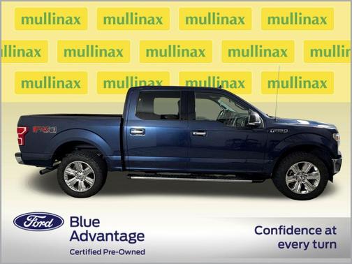 Blue 2019 Ford F-150 XLT