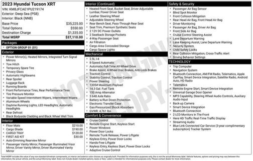 2023 Hyundai TUCSON XRT