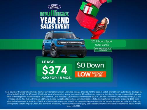 2025 Ford Bronco Sport Outer Banks