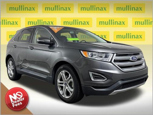Magnetic Metallic 2017 Ford Edge Titanium