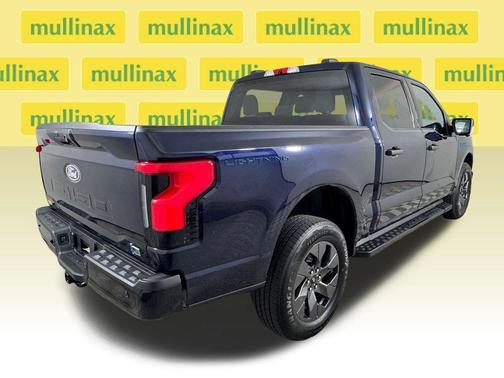 Antimatter Blue Metallic 2024 Ford F-150 Lightning XLT