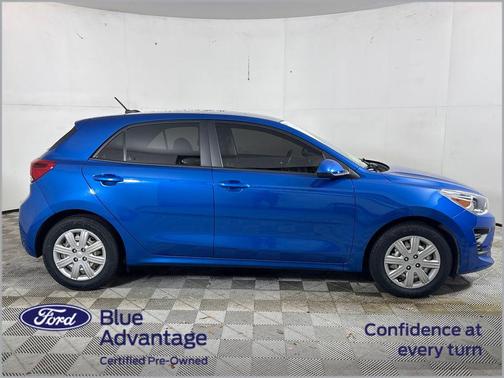 Blue 2021 Kia Rio S