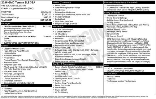 Coppertino Metallic 2018 GMC Terrain SLE