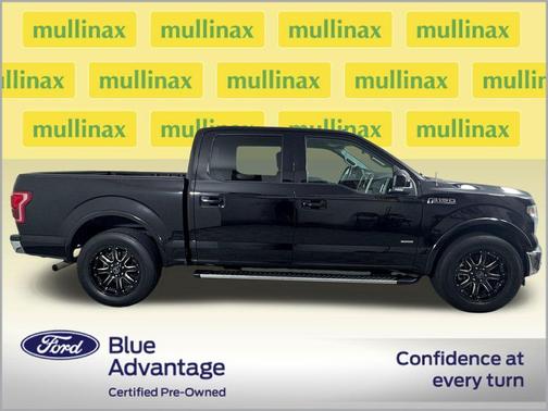 Shadow Black 2017 Ford F-150 Lariat