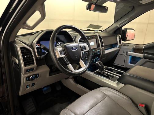 Shadow Black 2017 Ford F-150 Lariat