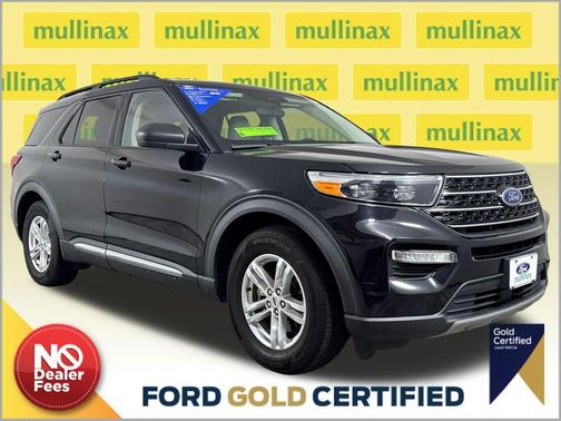 Agate Black Metallic 2021 Ford Explorer XLT