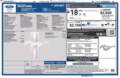 2019 Ford Mustang GT Premium