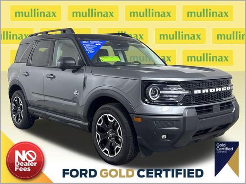 Carbonized Gray Metallic 2025 Ford Bronco Sport Outer Banks