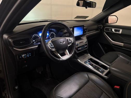 Forged Green Metallic 2023 Ford Explorer Timberline