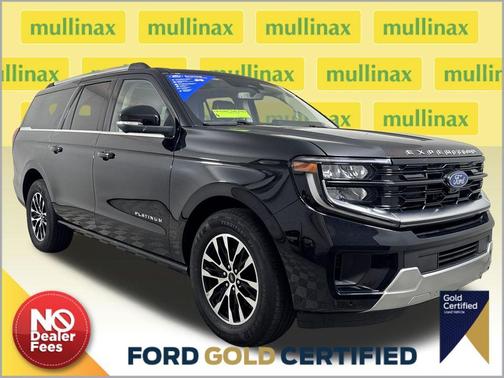 Agate Black Metallic 2025 Ford Expedition Max Platinum