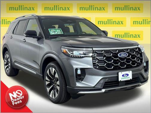 Carbonized Gray Metallic 2026 Ford Explorer Platinum