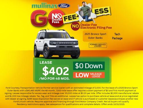 2025 Ford Bronco Sport Outer Banks