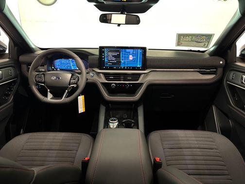 Rapid Red Metallic Tinted Clearcoat 2026 Ford Explorer ST-Line