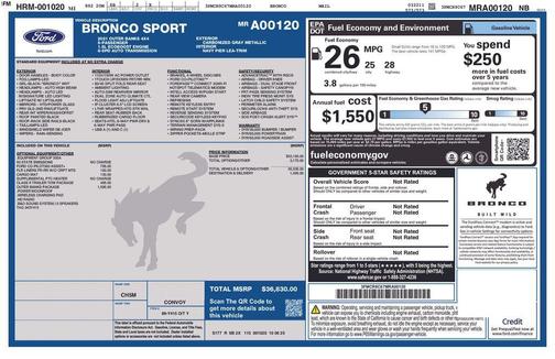 2021 Ford Bronco Sport Outer Banks