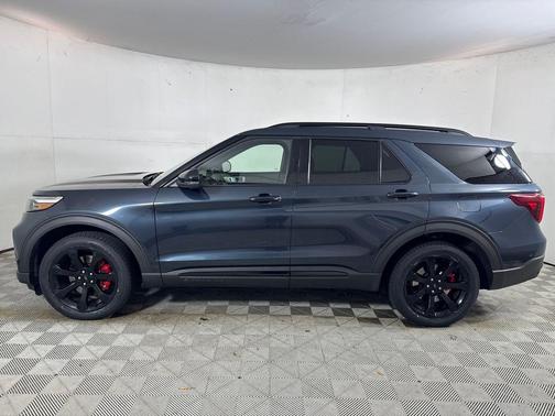 Blue Metallic 2022 Ford Explorer ST