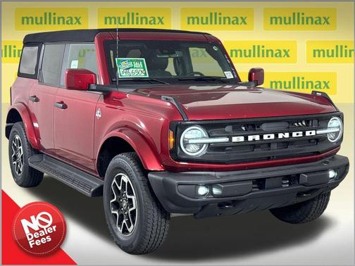 Ruby Red Metallic Tinted Clearcoat 2026 Ford Bronco Outer Banks