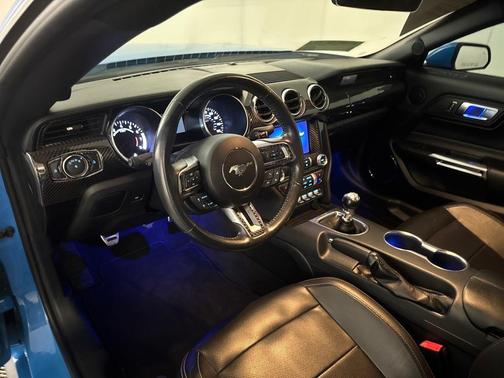 Grabber Blue 2022 Ford Mustang EcoBoost Premium