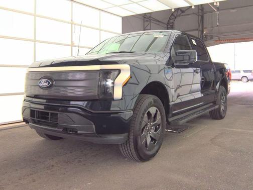 Blue Metallic 2025 Ford F-150 Lightning LARIAT