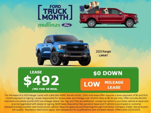 2025 Ford Ranger Lariat