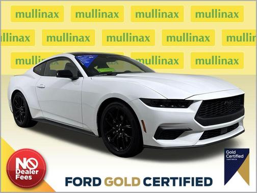 Oxford White 2024 Ford Mustang EcoBoost Premium