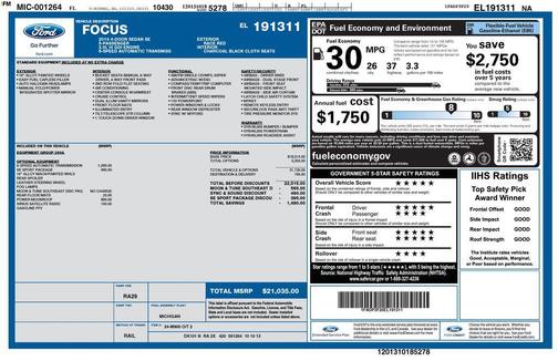 2014 Ford Focus SE