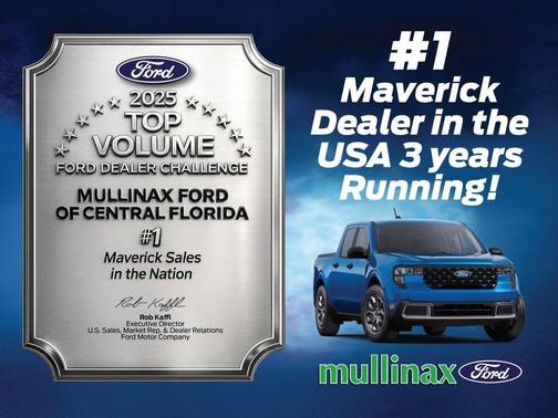 Velocity Blue 2026 Ford Maverick XLT