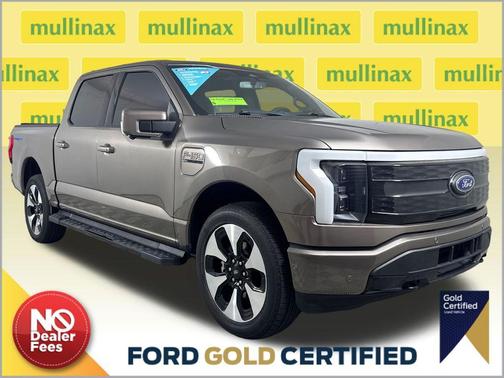 Stone Gray Metallic 2022 Ford F-150 Lightning Platinum