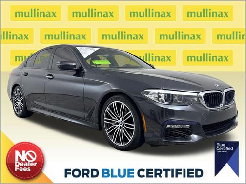 Dark Graphite Metallic 2018 BMW 540 i