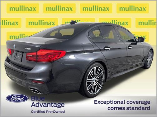Dark Graphite Metallic 2018 BMW 540 i