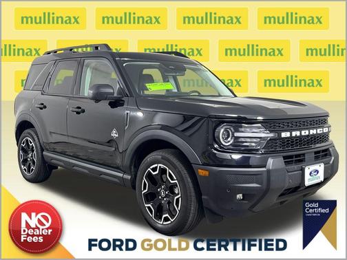 Shadow Black 2025 Ford Bronco Sport Outer Banks