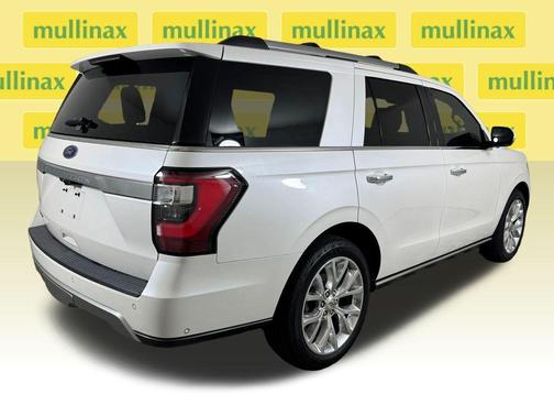 White Platinum Clearcoat Metallic 2018 Ford Expedition Limited