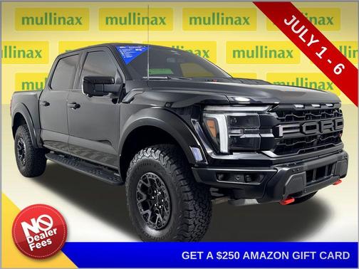 Black Metallic 2025 Ford F-150 Raptor